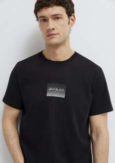 Mavi Black Baskılı Siyah Regular Fit Erkek Tişört 0613364-71379