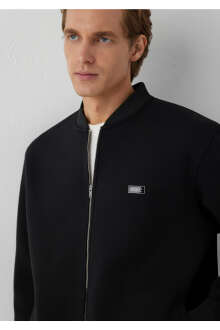 Mavi Black Fermuarlı Siyah Regular Fit Erkek Sweatshirt 0S20054-900