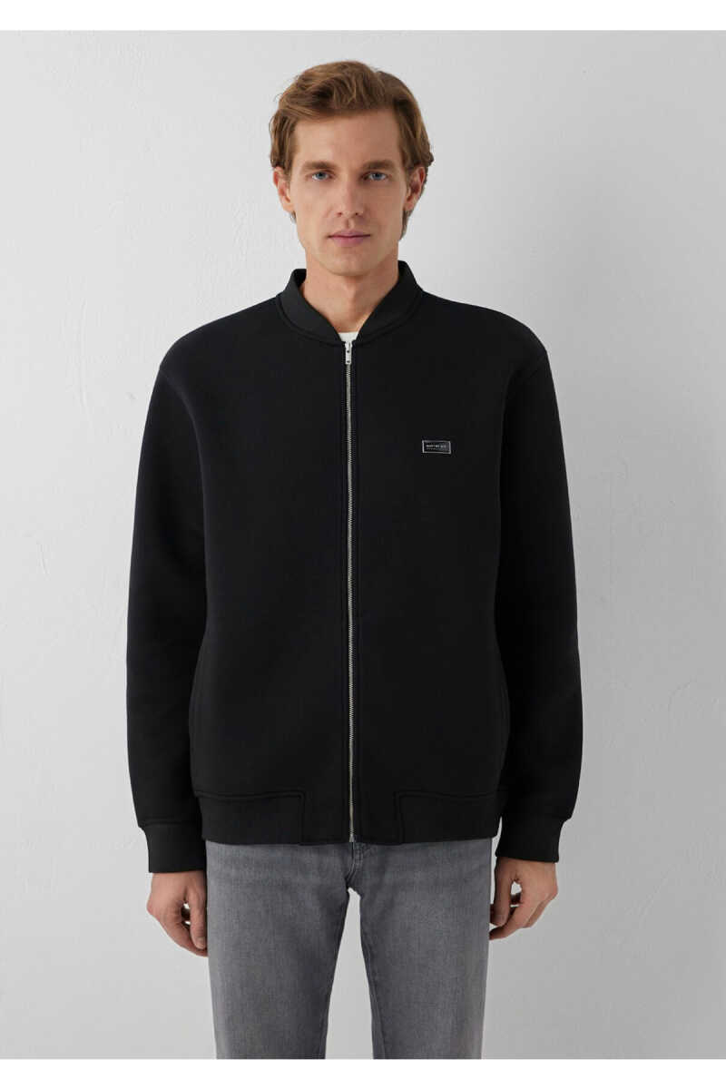 Mavi Black Fermuarlı Siyah Regular Fit Erkek Sweatshirt 0S20054-900 - 3