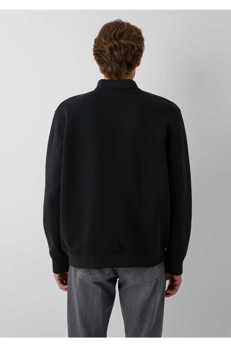 Mavi Black Fermuarlı Siyah Regular Fit Erkek Sweatshirt 0S20054-900 - 5