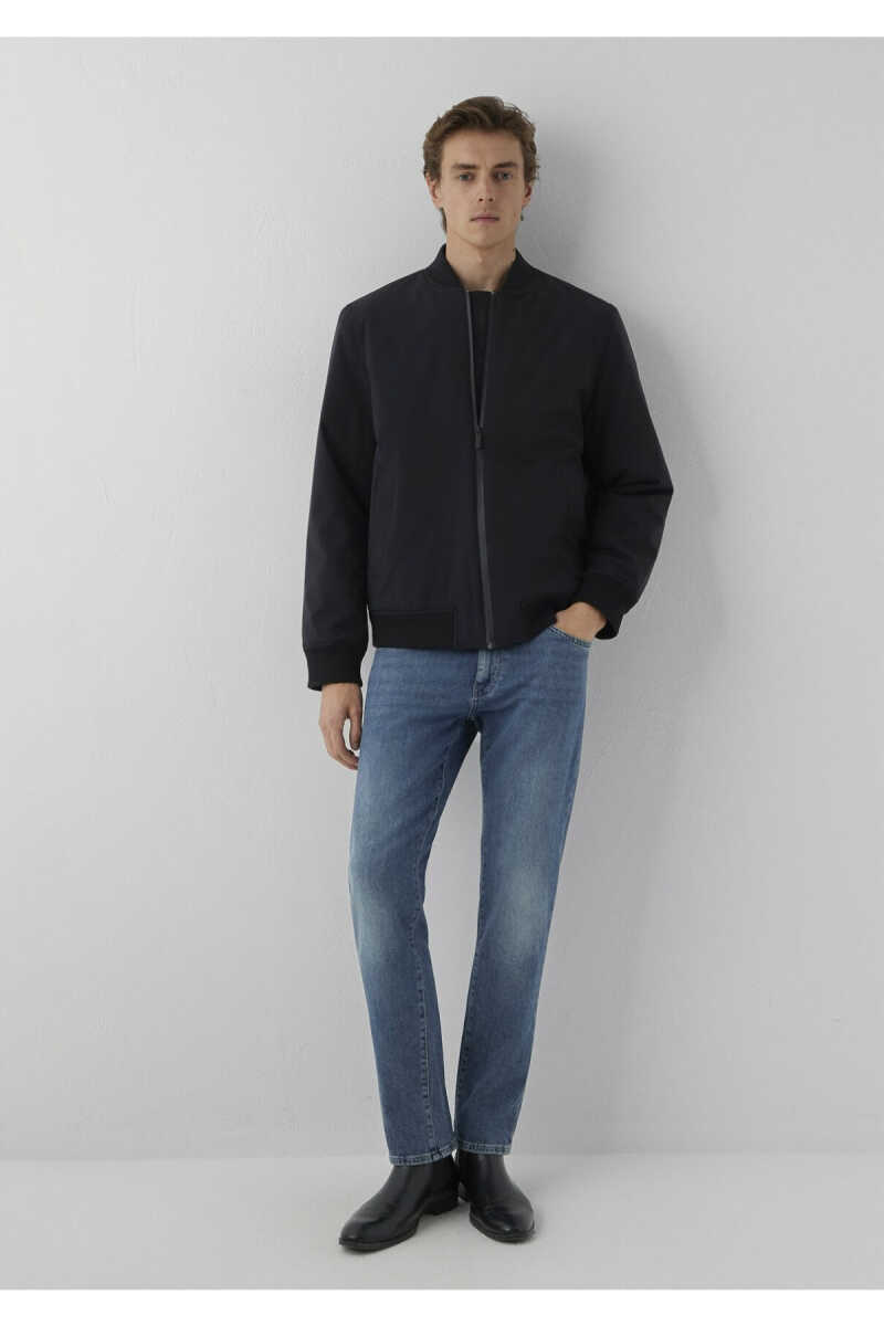 Mavi Black Siyah Loose Fit Erkek Bomber Ceket 0110847-71379 - 1