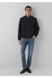 Mavi Black Siyah Loose Fit Erkek Bomber Ceket 0110847-71379