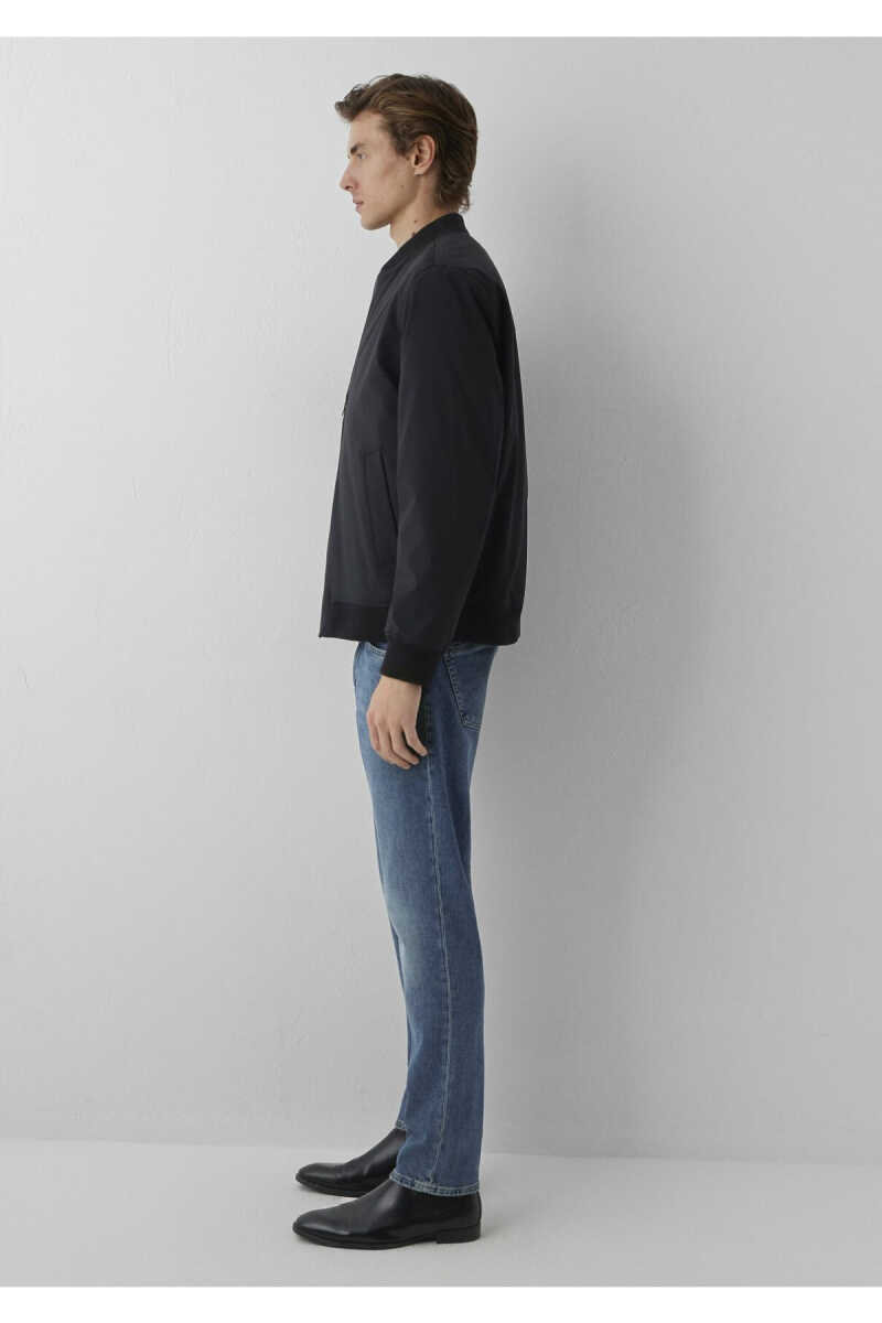 Mavi Black Siyah Loose Fit Erkek Bomber Ceket 0110847-71379 - 4