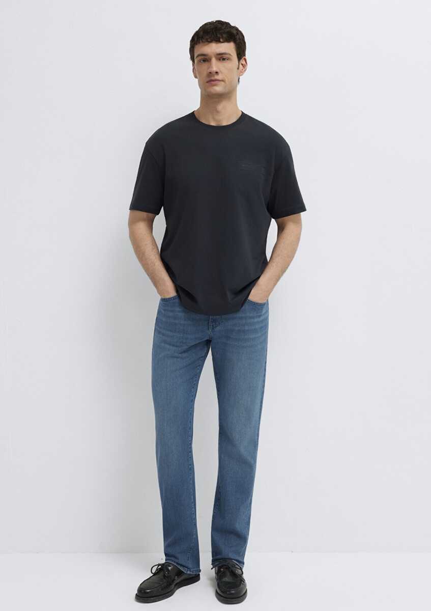 Mavi Black Siyah Loose Fit Erkek Tişört 0613589-71379 - 3