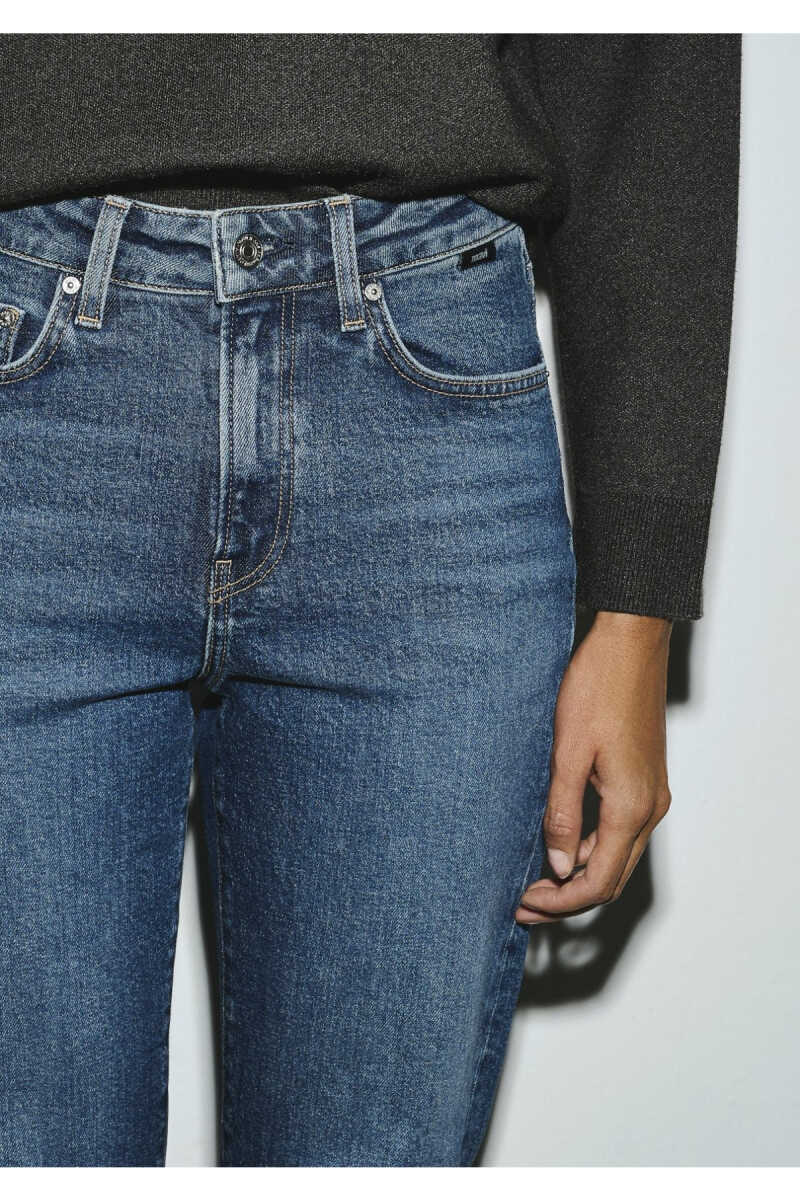 Mavi Blıss 90lar Classics Vintage Koyu Mavi Flare Bootcut Yüksek Bel Kadın Jean Pantolon 101437-A7503 - 6
