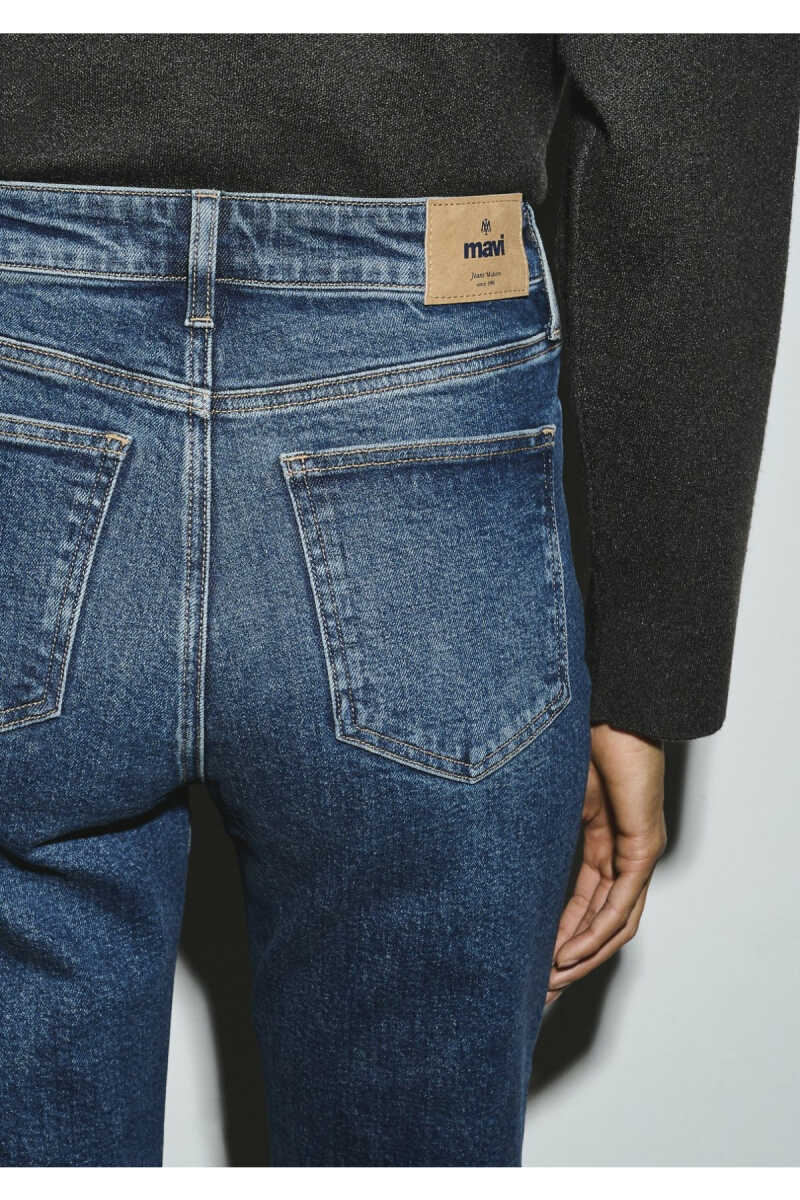 Mavi Blıss 90lar Classics Vintage Koyu Mavi Flare Bootcut Yüksek Bel Kadın Jean Pantolon 101437-A7503 - 7
