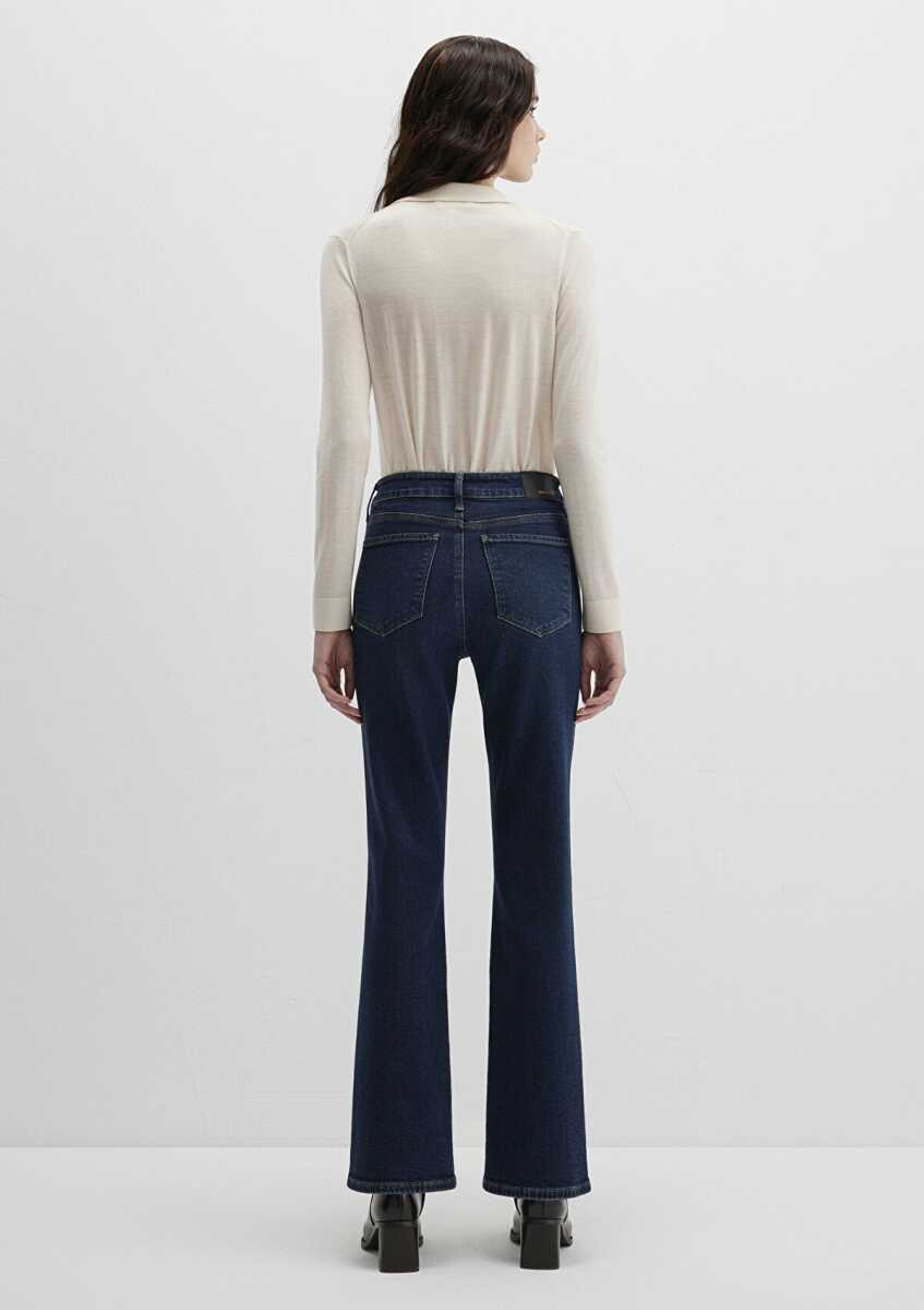 Mavi Blıss Flare Yüksek Bel Kadın Jean Pantolon 101437-91261 - 4