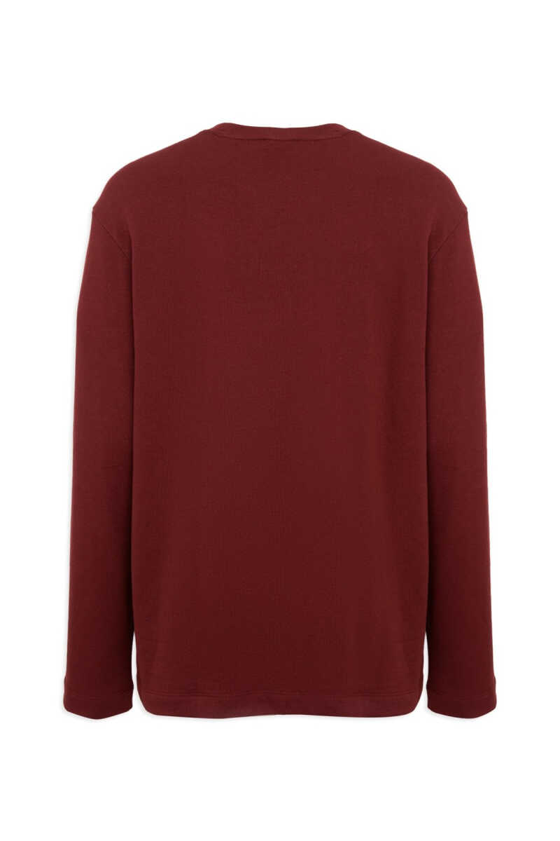 Mavi Bordo Loose Fit Erkek Sweatshirt 0S20172-70409 - 7