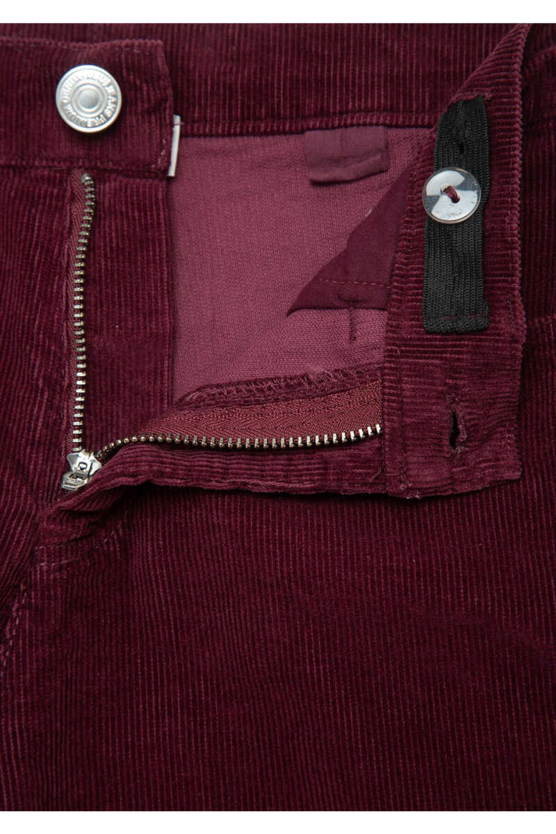 Mavi Bordo Wide Leg Çocuk Kadife Pantolon 7020048-70426 - 3