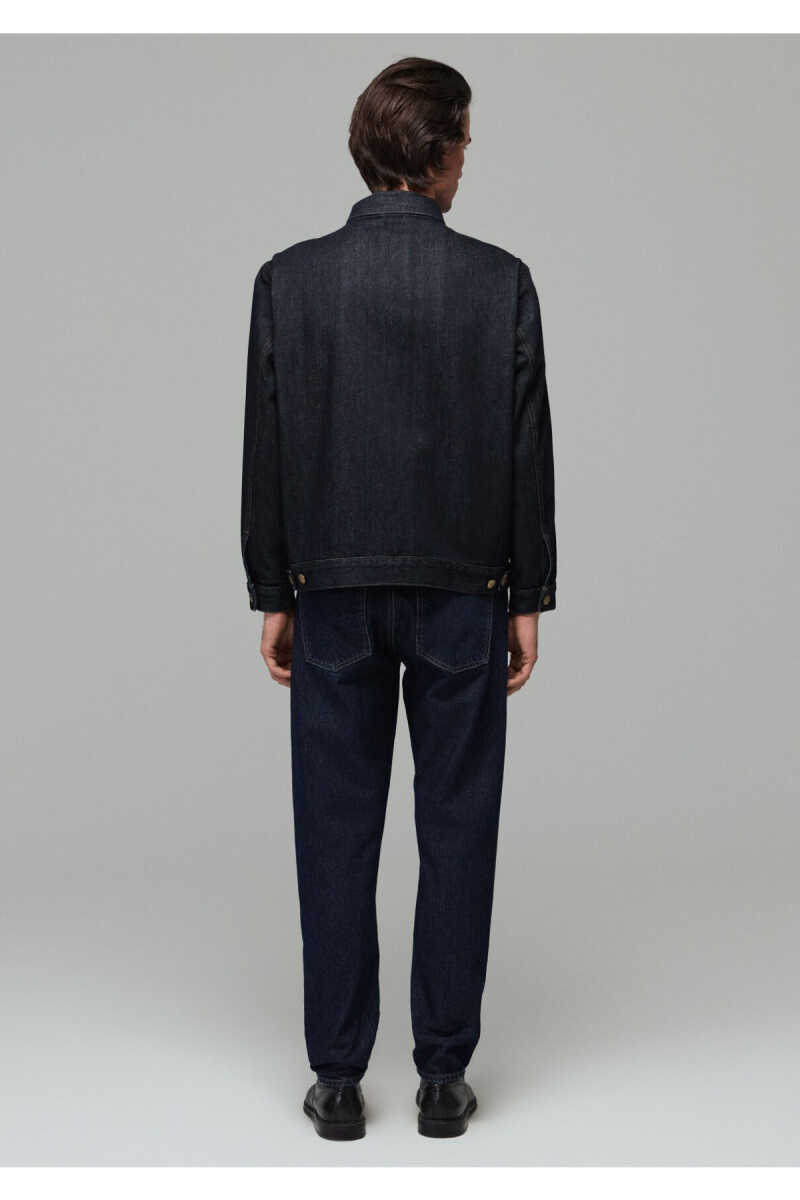 Mavi Caleb Classic Vintage Rinse Denim Regular Fit Erkek Jean Ceket 0121290-A7779 - 5