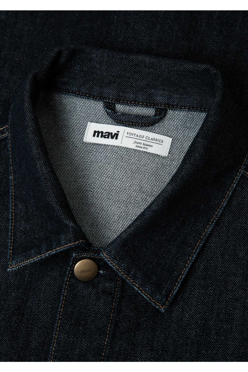 Mavi Caleb Classic Vintage Rinse Denim Regular Fit Erkek Jean Ceket 0121290-A7779 - 7
