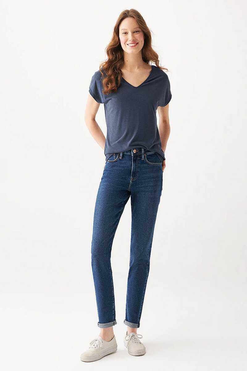 Mavi Cındy Dark Gold Shape Kadın Jean 100277-33687 - 2
