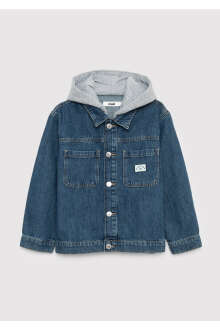 Mavi Corey 90lar Koyu Mavi Regular Fit Çocuk Jean Ceket 6111402-A6387
