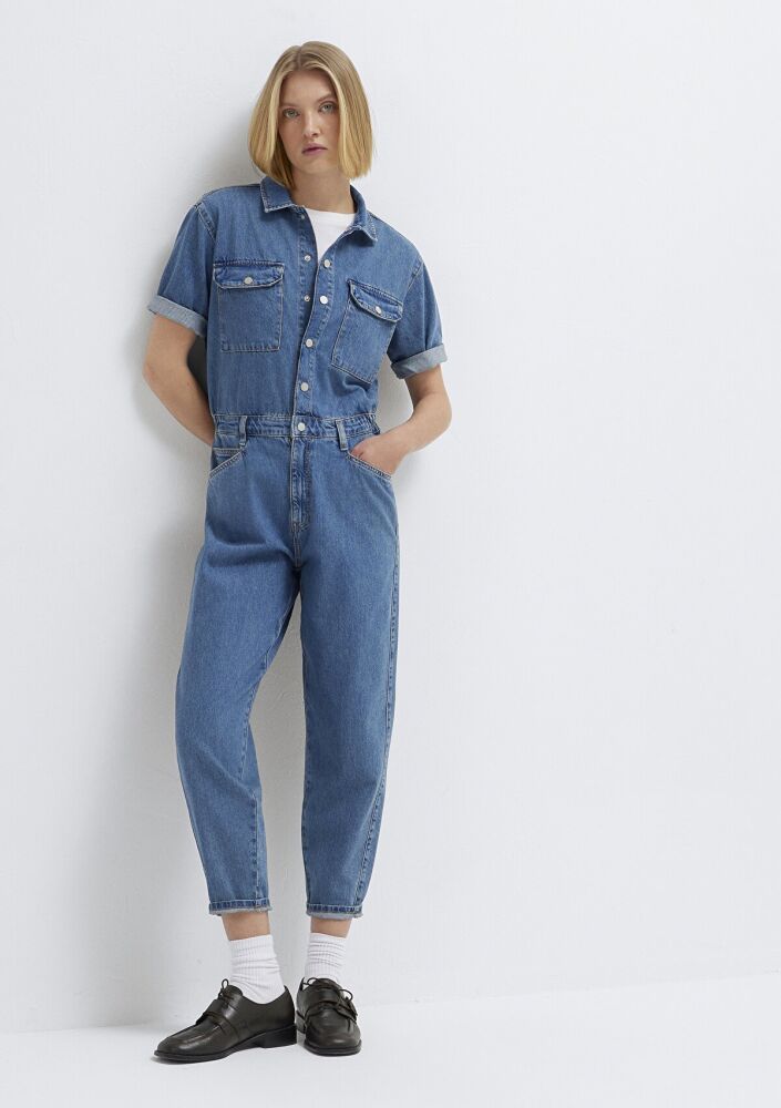 Mavi Doria Icon Mavi Mom Fit Kadın Jean Tulum 101265-A1577 (1)