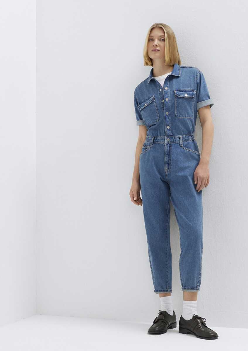 Mavi Doria Icon Mavi Mom Fit Kadın Jean Tulum 101265-A1577 - 3