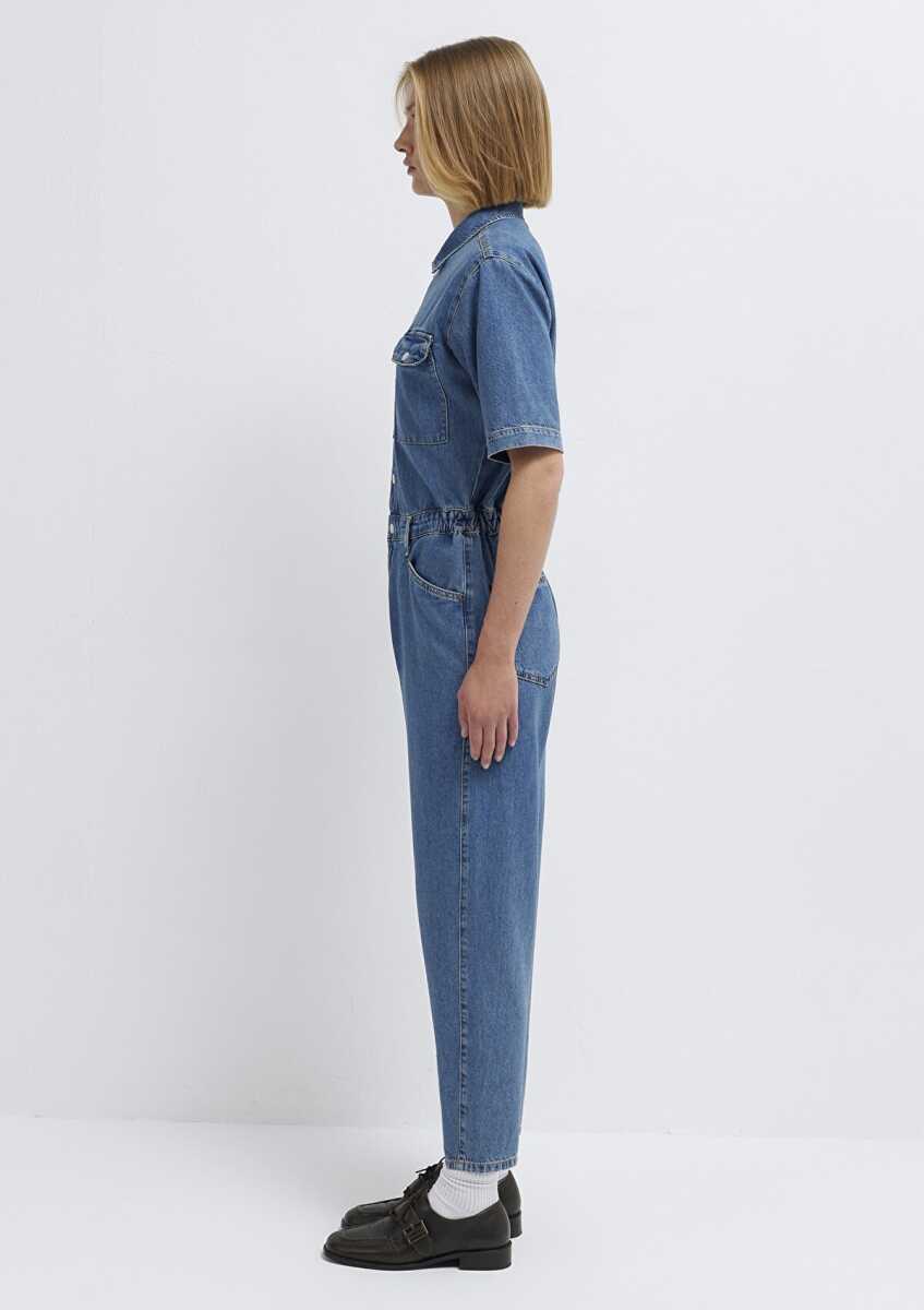 Mavi Doria Icon Mavi Mom Fit Kadın Jean Tulum 101265-A1577 - 5
