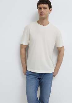 Mavi Ekru Basic Loose Fit Erkek Tişört 0613338-80194
