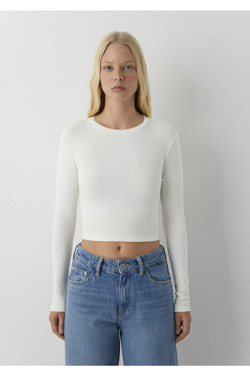 Mavi Ekru Kadın Sweat 1612822-70048 - 3