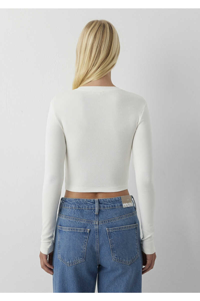 Mavi Ekru Kadın Sweat 1612822-70048 - 5