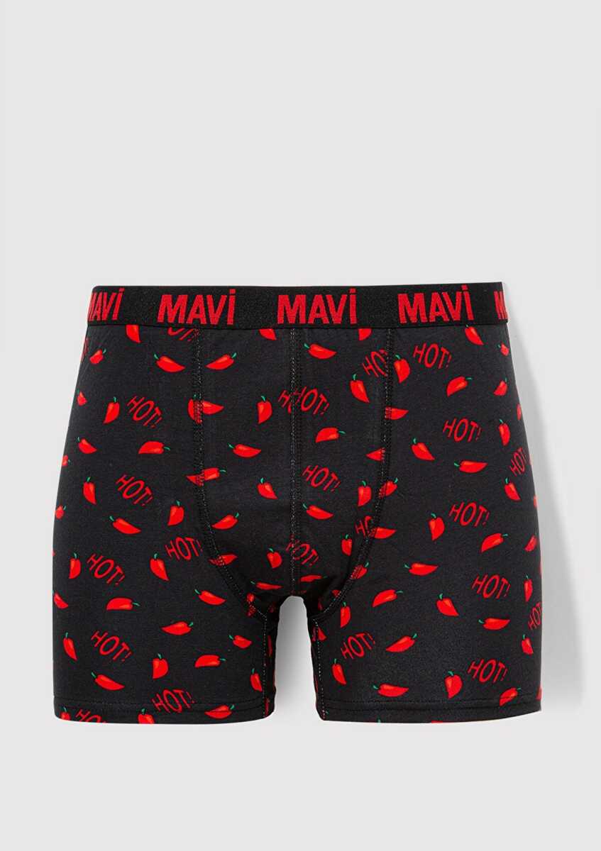 Mavi Erkek Siyah Boxer 0911631-900 - 1