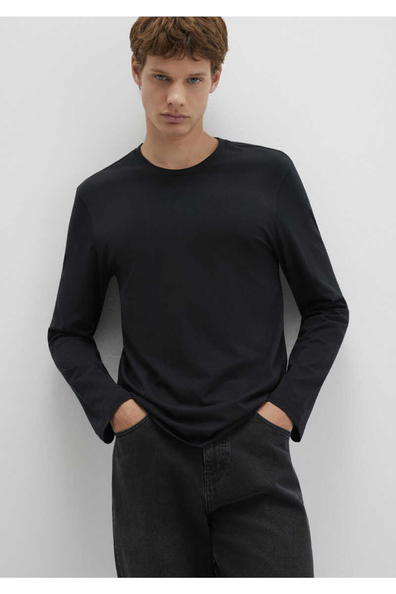 Mavi Erkek Uzun Kol Penye Siyah 062477-27062 - 1