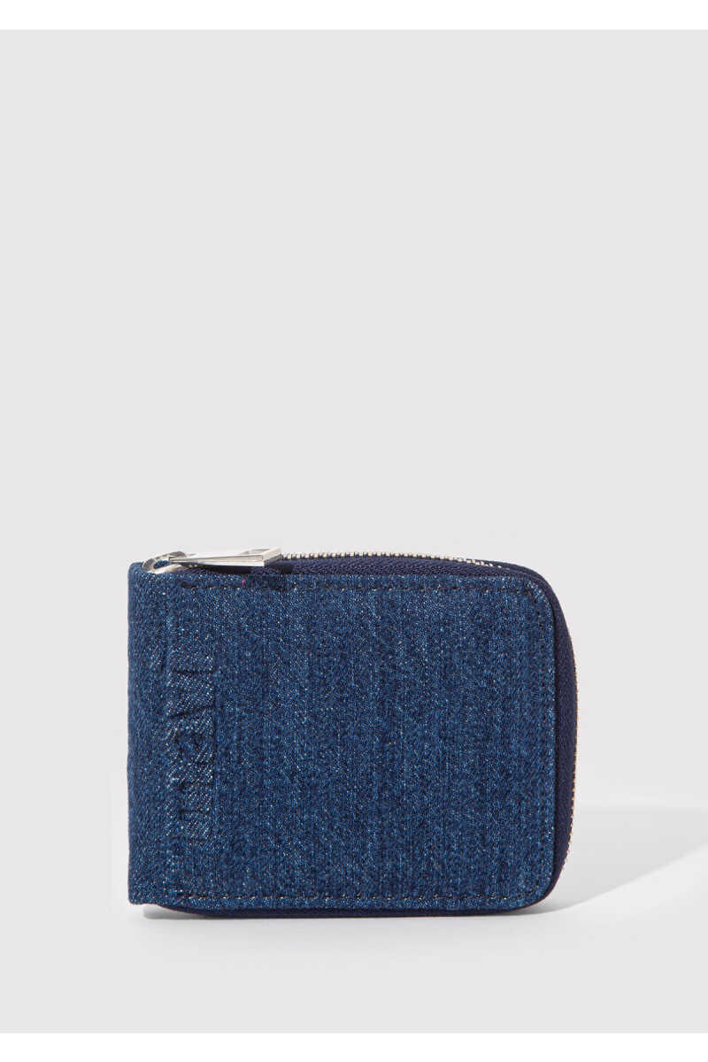 Mavi Fermuarlı Denim Kadın Cüzdan 1913340-83594 - 1