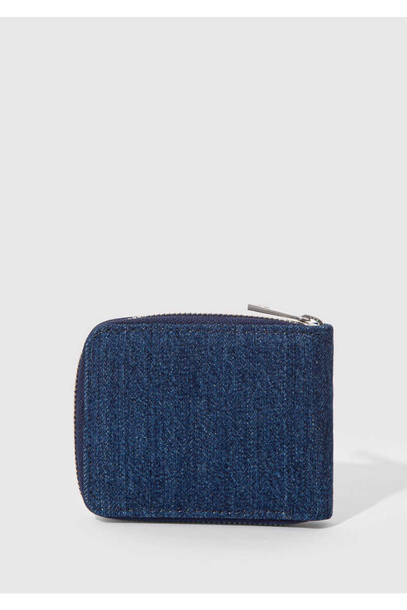 Mavi Fermuarlı Denim Kadın Cüzdan 1913340-83594 - 2