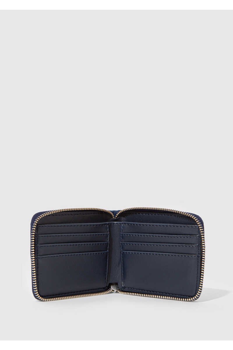 Mavi Fermuarlı Denim Kadın Cüzdan 1913340-83594 - 3