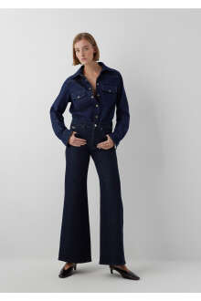 Mavi Flare Bootcut Normal Bel Denim Studio Rinse Kadın Jean Pantolon 1018584-A3808