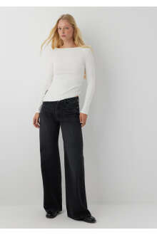 Mavi Florıda Someke Wide Leg Kadın Jean Pantolon 1010381-A6745 