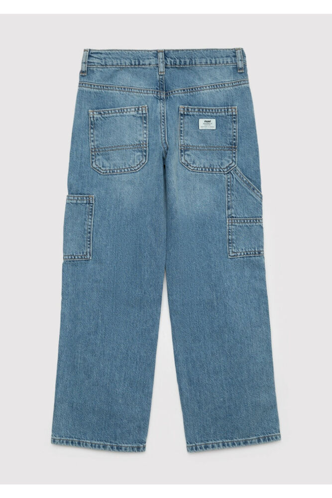 Mavi Foxxy 90 Lar Mavi Loose Fit Çocuk Jean Pantolon 6011191-A4149 (1)