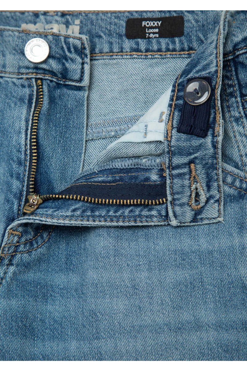 Mavi Foxxy 90 Lar Mavi Loose Fit Çocuk Jean Pantolon 6011191-A4149 - 3
