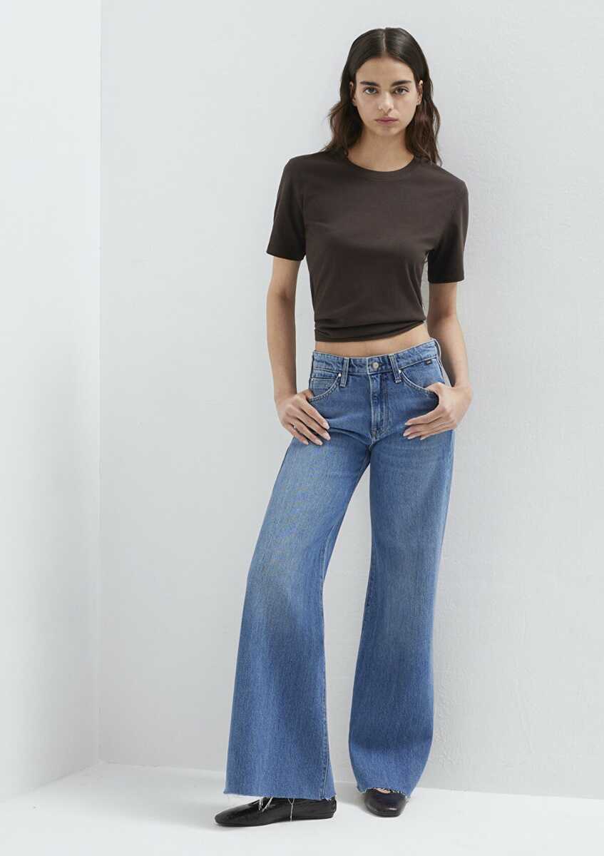Mavi Grace Iconic Gölgeli Indigo Mavisi Flare Kadın Jean Pantolon 1018584-A1600 - 3