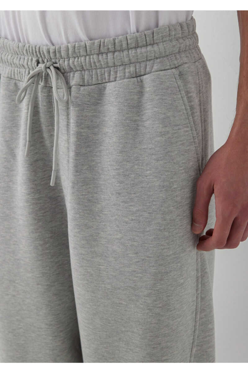 Mavi Gri Loose Fit Erkek Eşofman Altı 0024579-80196 - 7