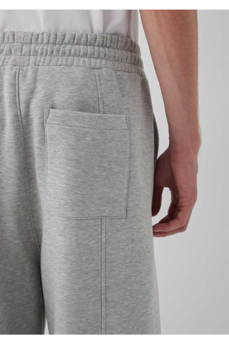 Mavi Gri Loose Fit Erkek Eşofman Altı 0024579-80196 - 8