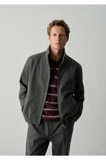 Mavi Gri Loose Fit Erkek Kaban 0110959-80024