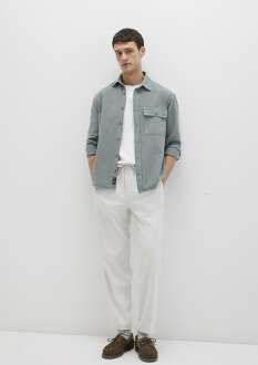 Mavi Gri Regular Fit Erkek Pantolon 0010480-70080