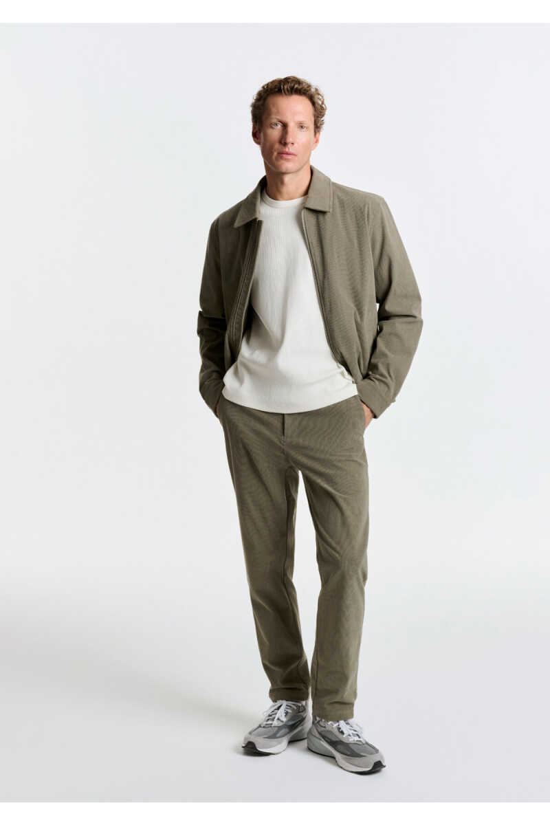 Mavi Haki Kadife Erkek Jogger Pantolon 0010632-86749 - 1