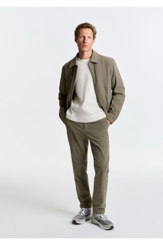 Mavi Haki Kadife Erkek Jogger Pantolon 0010632-86749
