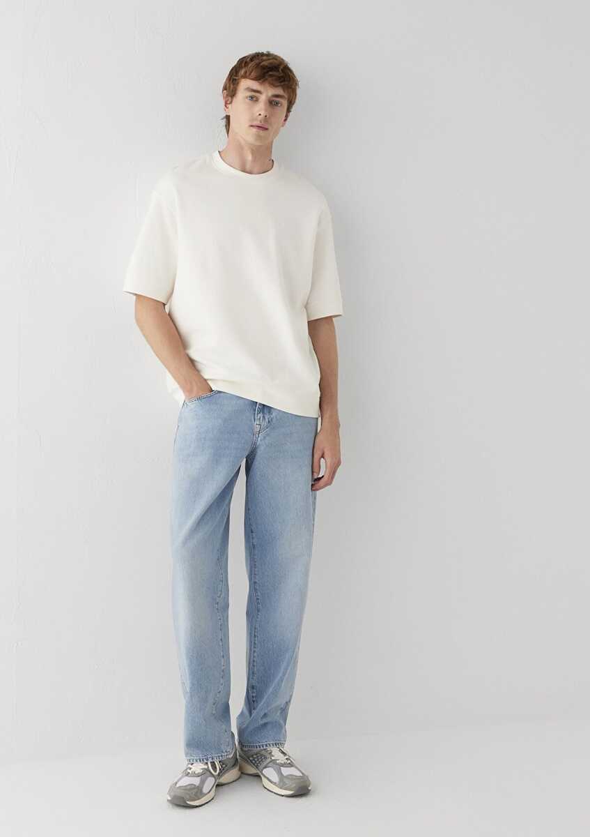 Mavi itte Street Açık Mavi Loose Fit Erkek Jean Pantolon 0010101-A3985 - 2