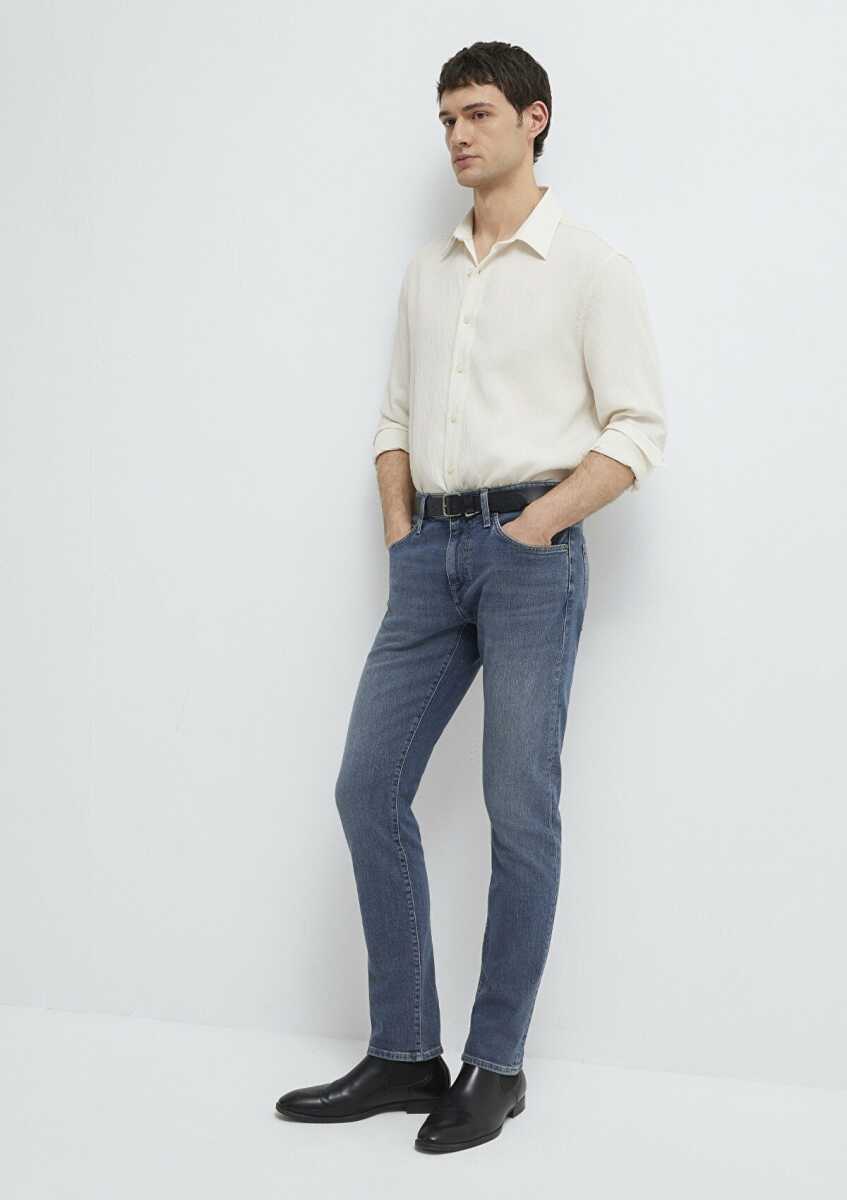 Mavi Jack Dark Cloudy Mavi Edition Erkek Jean Pantolon 00422A2984 - 3