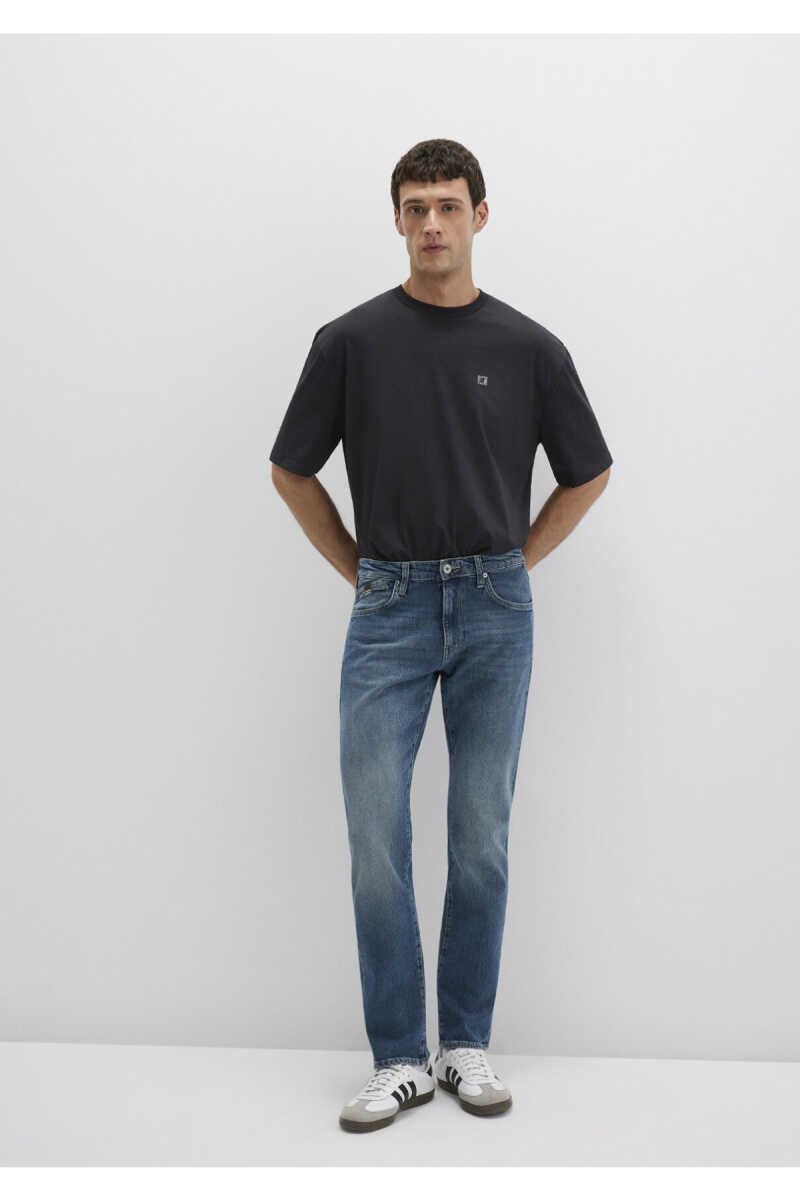 Mavi Jake Mavi Pro Indigo Puslu Comfort Skınny Fit Erkek Jean Pantolon 0042289336 - 3