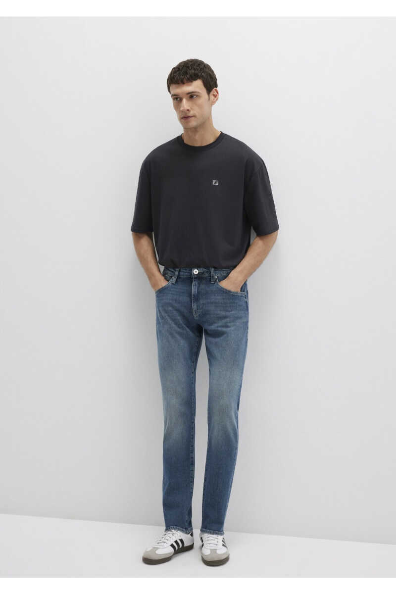 Mavi Jake Mavi Pro Indigo Puslu Comfort Skınny Fit Erkek Jean Pantolon 0042289336 - 4