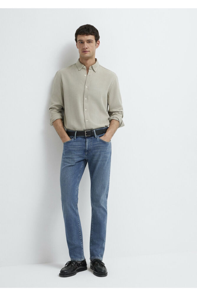 Mavi Jake Mid Smokey Premium Blue Erkek Jean Pantolon 00422A1728