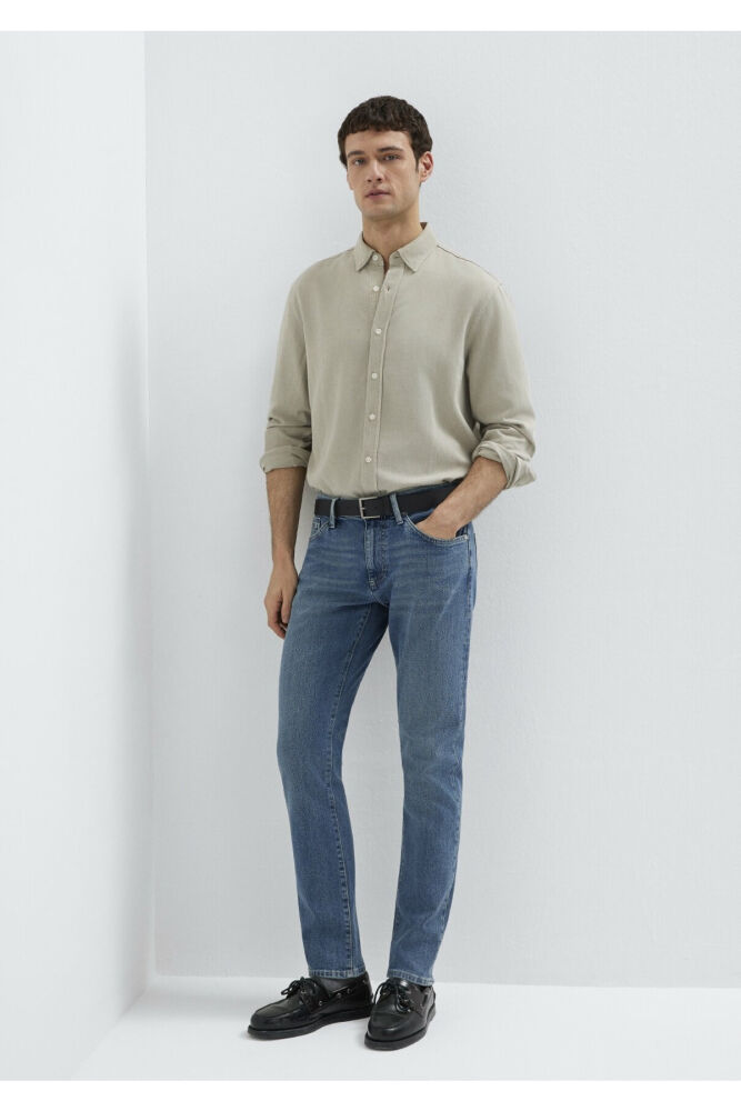 Mavi Jake Mid Smokey Premium Blue Erkek Jean Pantolon 00422A1728 (1)