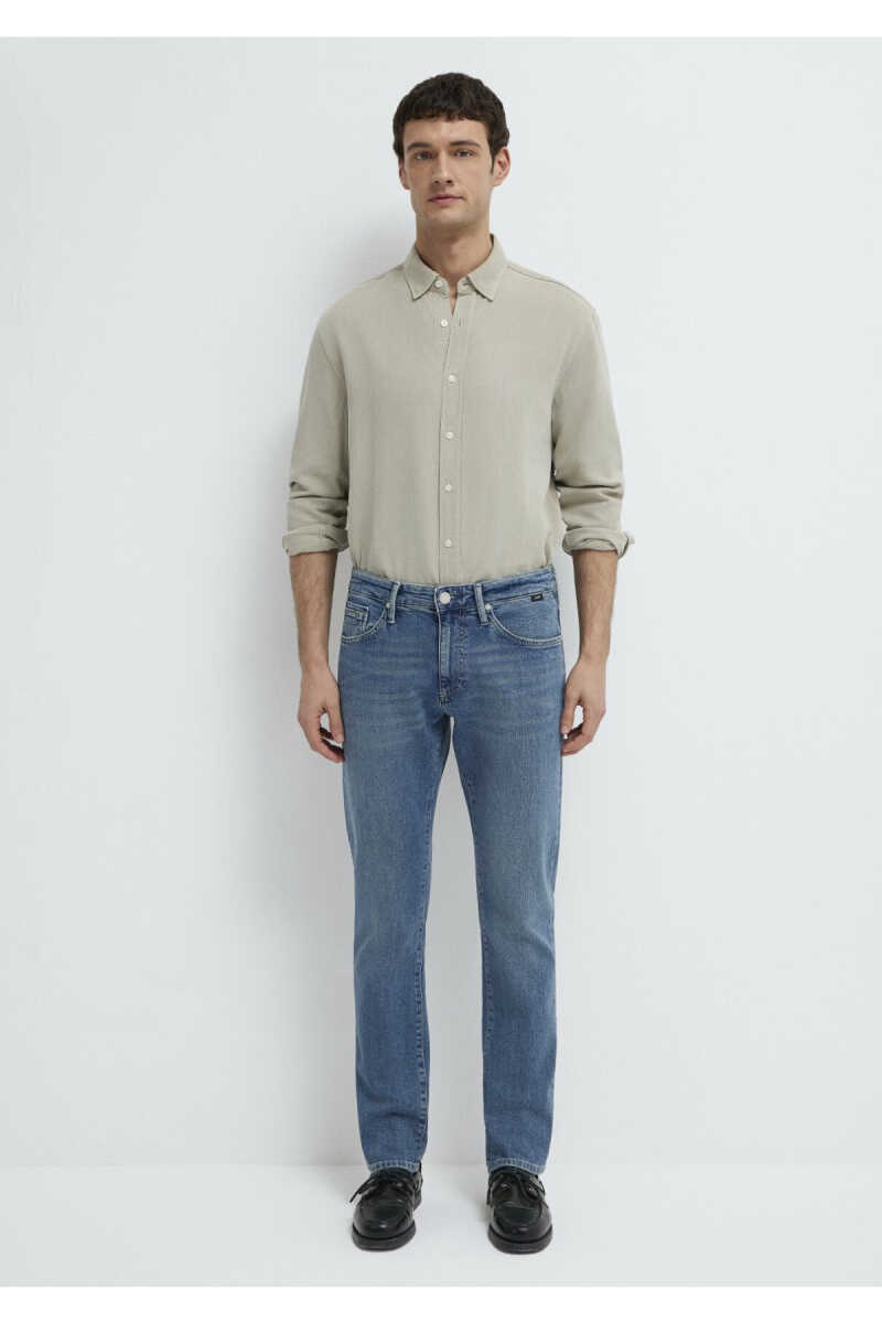 Mavi Jake Mid Smokey Premium Blue Erkek Jean Pantolon 00422A1728 - 3