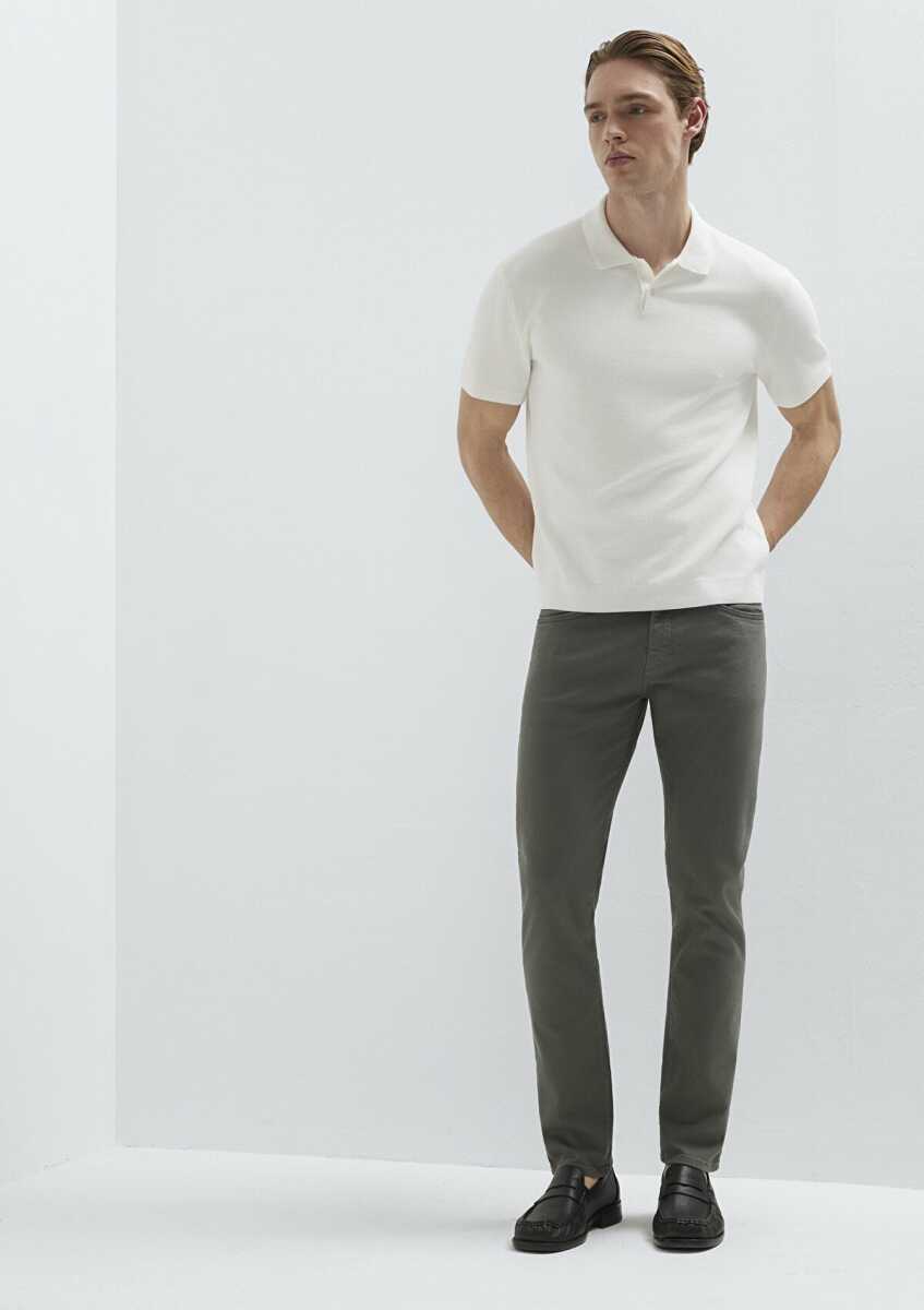 Mavi Jake Yeşil Gabardin Skinny Erkek Pantolon 00422A2940 - 2