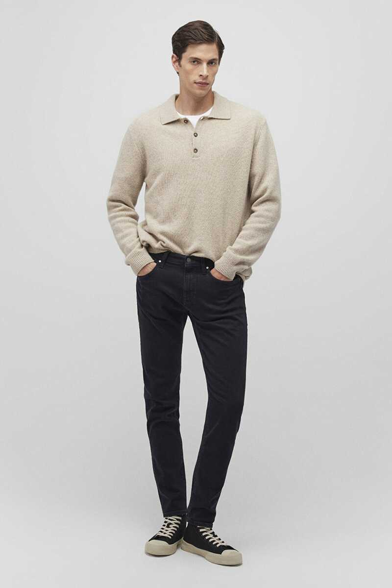 Mavi James Deep Smoke Lux Black Erkek Jean Pantolon 0042487866 - 1