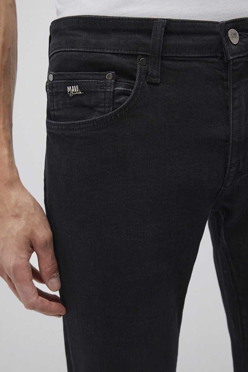 Mavi James Deep Smoke Lux Black Erkek Jean Pantolon 0042487866 - 5