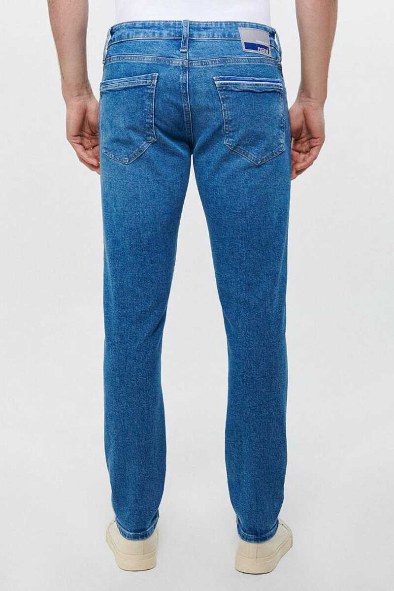 Mavi James Lt Premium Blue Erkek Jean 0042480579 - 4